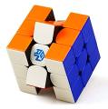 【happy one】CuberSpeed Gans 3x3 stickerelss Magic Cube GAN 3x3x3 Speed Cube Puzzle ( GAN 356R Version ). 