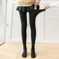 Black White Soild Color Long Stockings Women Over Knee Thigh High Over The Knee Stockings Lolita Ladies Warm Knee Socks. 