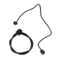 2 Pcs Car Rubber Hose Water Return Radiator Scavenging Pipe. 