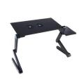 Aluminium Laptop Table - Black. 