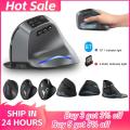 ZELOTES Ergonomic Vertical Mouse 3200DPI 2.4G Wireless Wireless Gaming Mice USB Optical Mouse Gamer Mause F26C F36 for PC Laptop. 
