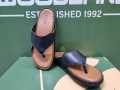 Woodland Leather Sandal For Men - 26703 Black. 