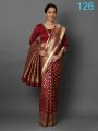 Latest & Exclusive Luxury Stylish Glorious Design Saree With Gorgeous Blouse Piece For Woman – 41. 