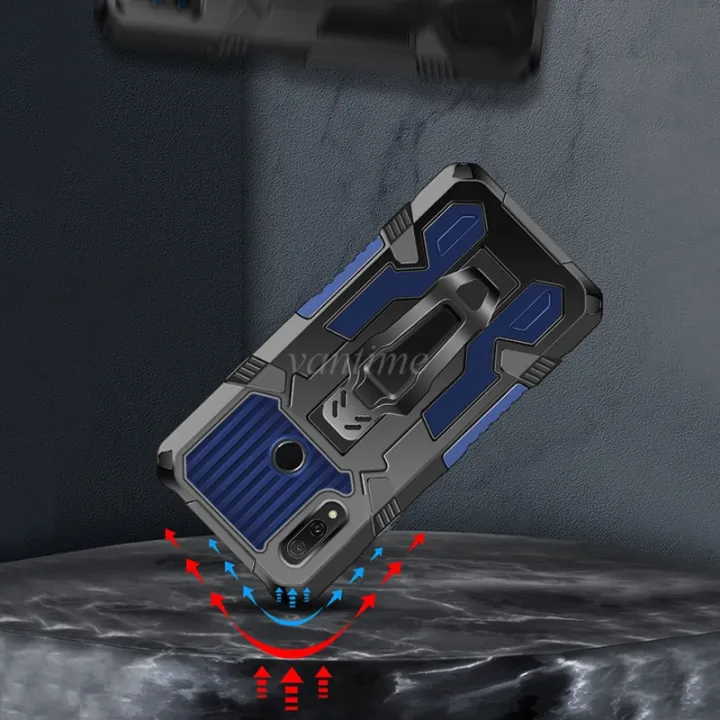 Vantime%20for%20Huawei%20Y9%202019%20Belt%20Clip%20Case%20Kickstand%20Slim%20Phone%20Cover%20-%20Image%206