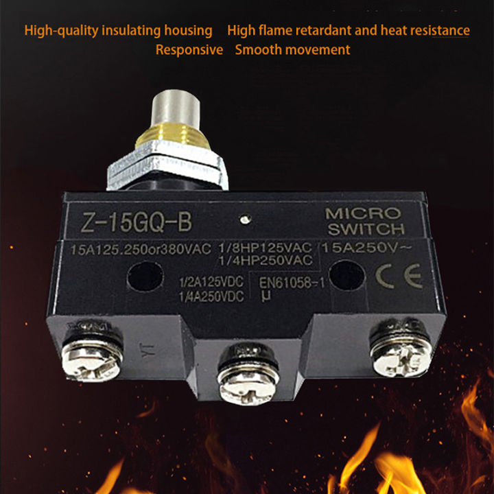 Z-15GQ-B%20Push%20Button%20Plunger%20Momentary%20Micro%20Limit%20Switch%20SPDT%2015A%20250VAC%20G35%20Encounter%20-%20Image%202