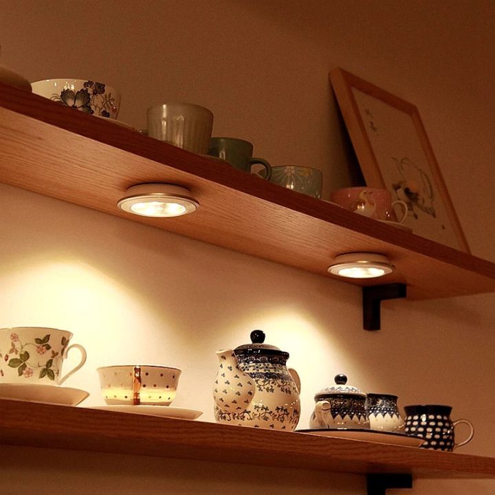 1/2Pcs%20Wireless%20Remote%20Control%20LED%20Under%20Cabinet%20Kitchen%20Light%205%20Beads%20Touch%20Switch%20Night%20Lights%20For%20Wardrobe%20Bedroom%20Closet%20Stairs%20-%20Image%202