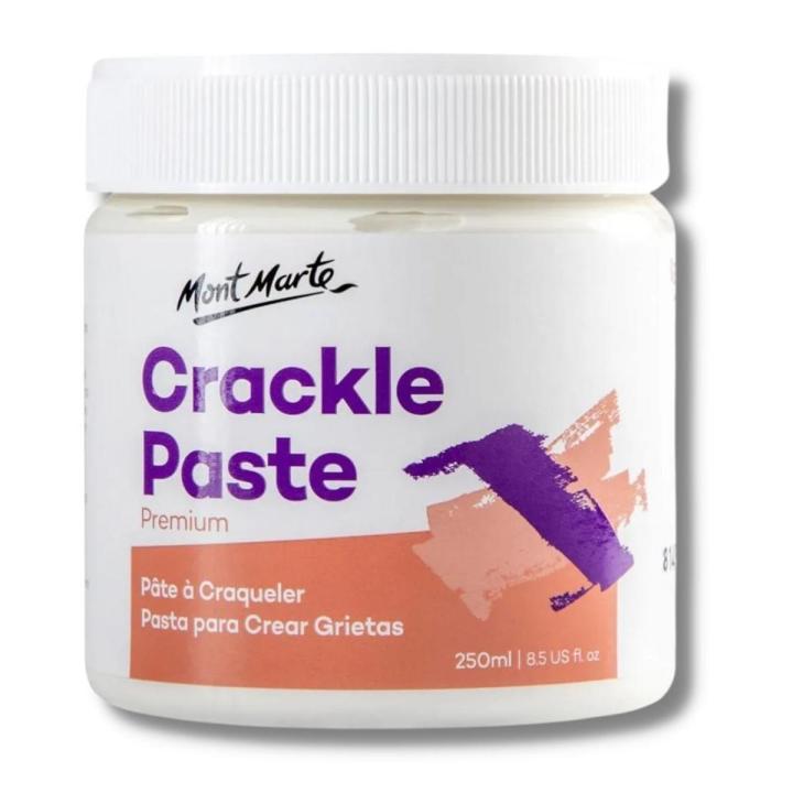 Mont Marte Acrylic Medium Crackle Paste 250ml