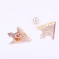 Triangle Shirt Collar Pin For Men Collar Brooch Corner Emblem Jewelry. 