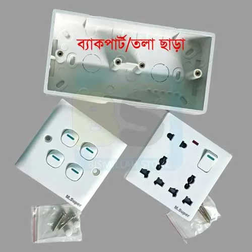 4%20Gang%20Switch%20with%208%20pin%20Multi%20Socket,%20PVC%20Back%20Part/Tola%20Board%20Combo%203%20in%201%20-%20Image%203