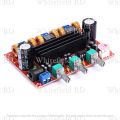 Teyleten Robot XH-M139 TPA3116D2 2x50W+100W 2.1 Channel Digital Audio Power Amplifier Board Amplifier AMP Subwoofer DC 12-26V. 
