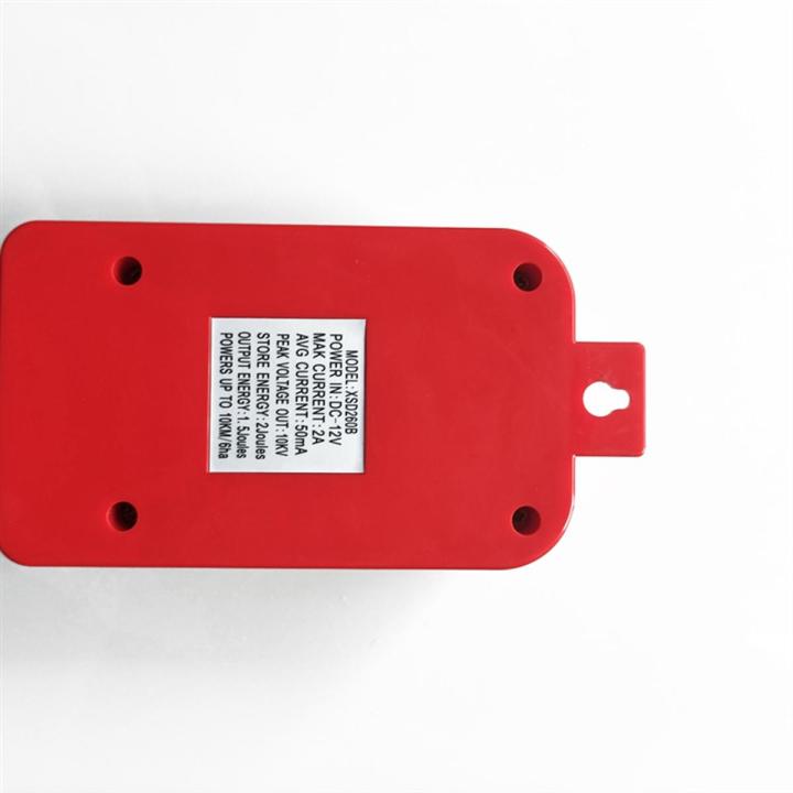 fence energizer-1 x main supply
1 x fence energizer
1 x clip connector-red
