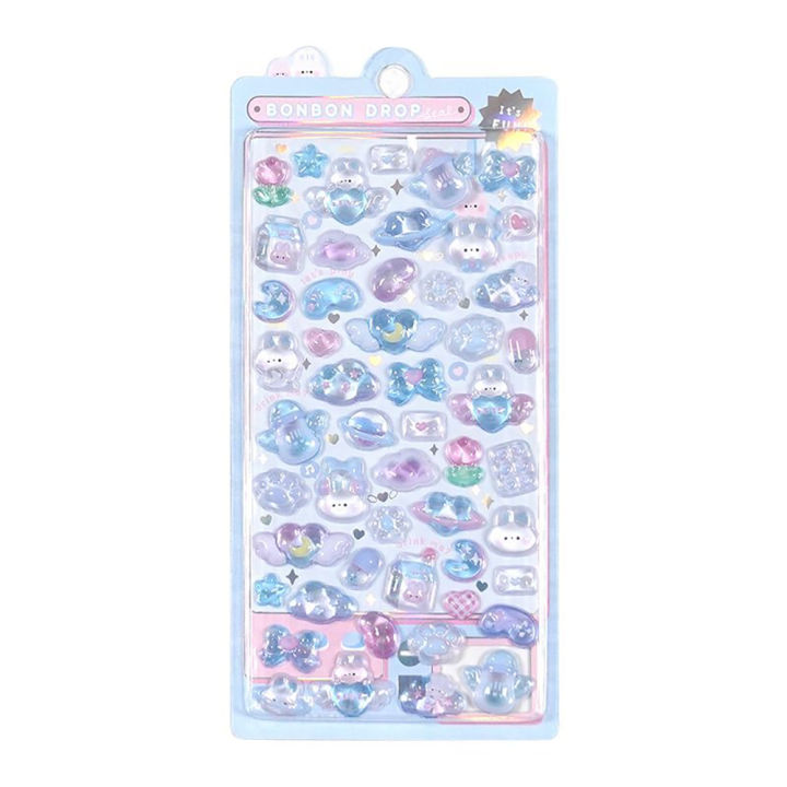 Creative%20Candy%20Ghost%20Rabbit%20Drop%203D%20Relief%20Stickers%20Scrapbooking%20Diy%20Diary%20Stationery%20Sticker%20Decor%20Cute%20Aesthetic%20Stickers%20-%20Image%207