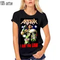 New Anthrax JUDGE DREDD I AM THE LAW T-Shirt 2021 Heavy Metal Band 100% Authentic. 