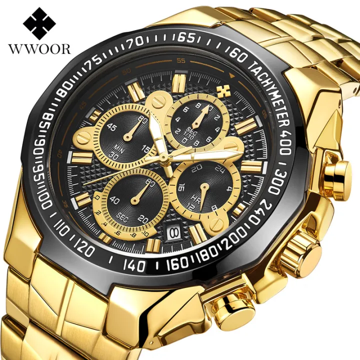 WWOOR%20/8868%20Cross%20border%20Hot%20Selling%20Seven%20Needle%20Men's%20Sports%20Steel%20Belt%20Quartz%20Waterproof%20Watch%20Wholesale%20Manufacturer%20Direct%20Sales%20-%20Image%203