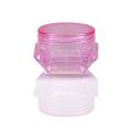 5PCS Cosmetic Containers Diamond Shape Empty Plastic Jars Travel Jars Set for Cosmetic Cream Lotions Eye Shadow Beauty Nail Pots. 