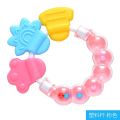 Silicone Baby Hand rattle Teether With jhunjhuni CN -1pcs. 
