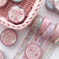 Creative lovely girl's heart Washi Tape Kawaii Pink Unicorn Sky Adhesive Tape DIY Scrapbooking Sticker Label Masking Tape. 