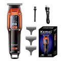 Kemei Hair Trimmer Hair Clipper Professional Barber Trimmer Electric Shaver Hair Cutting Machine Rechargeable Trimmer Men KM-658. 