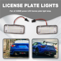 2X LED Number License Plate Light For FT-86 GT86 BRZ Forester.