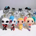 Popular Movie Suicide Squads Necklace Clown Jack and Joker Quinn Enamel Face Pendant Fashion Charm Jewelry Accessories For Fans. 
