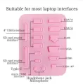 Colorful Silicone Anti Dust Plug -for Laptop Port Cover Stopper Notebook Computer Dustproof USB Interface Waterproof Plug. 