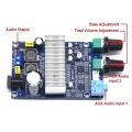 CA-3316A Digital Power Amplifier Board 100W Stereo Class D 12-24V BASS AMP.