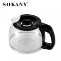 Sokany CM 108S Coffee maker Coffee Machine, 950W, 1.5L, 12 cup Coffee capacity, anti-drip function, keep warm function, high quality coffee maker Coffee Machine.