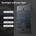 Wifi Tuya Embedded Keypad for Access Control System 125KHz EM Card Reader Waterproof Fingerprint Access Controller Metal Keypad.