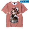 Selling Hot Anime Demon Slayer 3D Cartoon Print Kids Casual Tees Girls Cute T-Shirt Clothes Boys Tshirt Summer Fashion Tops Sale.