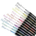Giorgione Out-Line Colorful Glitter Marker Pen Pack of 12 pcs.