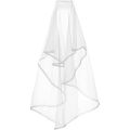 Bachelorette Party Bride To Be Bridal Shower Wedding Veil Headband Shoulder Strap Banner Set Wedding Party Decoration Supplies. 