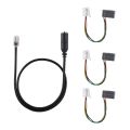 3.5mm Smart Phone Headset Interface to RJ9/RJ10 Headset Office Phone Adapter Cable. 