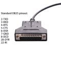 CP2102 USB to DB25 Male RS232 Serial Converter Adapter Thermal Printer Cable.
