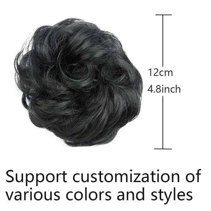 Synthetic%20Hair%20Bun%20Extensions%20Messy%20Curly%20Elastic%20Hair%20Scrunchies%20Hairpieces%20Chignon%20wig%20Pieces%20for%20Women%20-%20Image%203