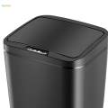 Touchless Trash Can Wastebasket Waste Bin Rubbish Bin Intelligent Induction Trash Bin for Office.