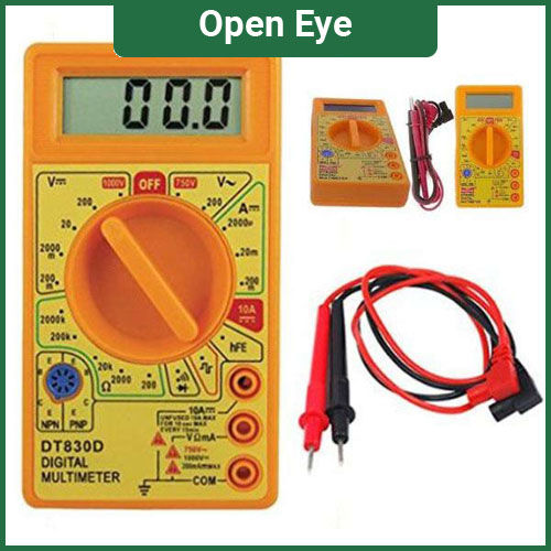 Digital Multimeter, Handheld Digital Multimeter LCD Backlight Portable ...
