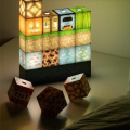 USB Stitching Light Blocks Light Toys Interesting Lamp Creatives Novelty Lamp Toys Boys Square Blocks Stitching Lamp DIY Easy to Use. 