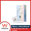 YOMMEE 000 Super Thin Condoms Ultimate Feeling Condom for Men 10pcs. 