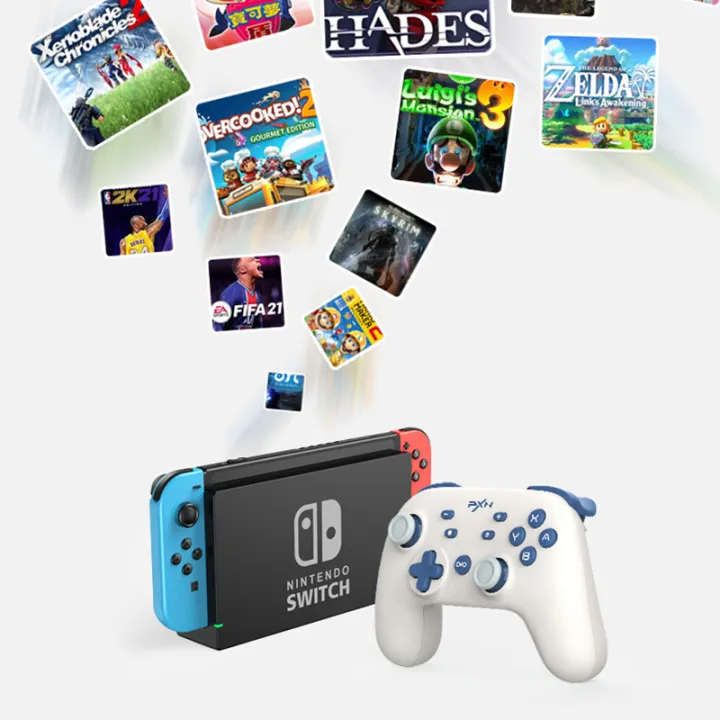 PXN%20P50%20Bluetooth%20Wireless%20Switch%20Pro%20Controller%20for%20Nintendo%20Switch%20Controle/iOS%2016/PC%20Gamepads%20for%20Steam%20Gaming%20Macro%20TURBO%20-%20Image%204