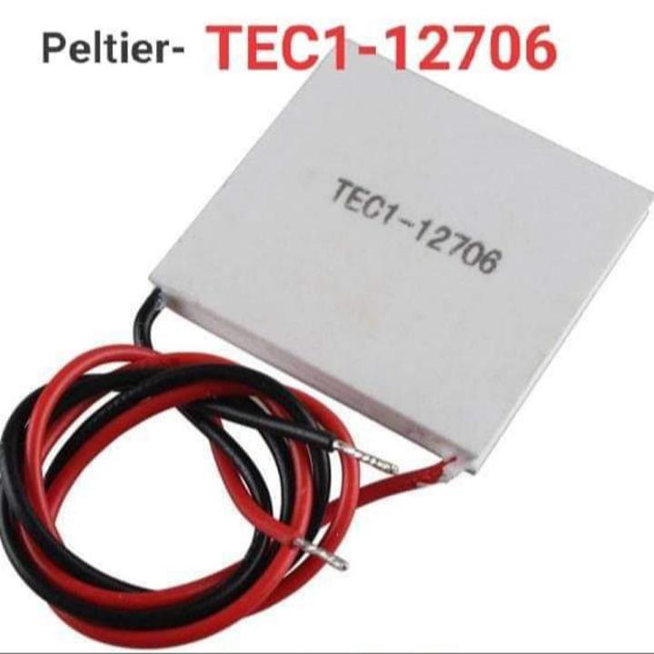 5Pcs TEC1-12706 40x40mm Thermoelectric Cooler Peltier Plate 12V 60W