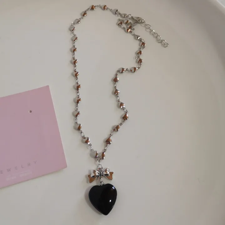 Goth%20Harajuku%20Cute%20Y2k%20Aesthetic%20Bow%20Knot%20Pendant%20Bead%20Snake%20Chain%20Rope%20Chain%20Necklace%20Girl%20Choker%20Cool%2090s%20EMO%20Accessories%20-%20Image%204