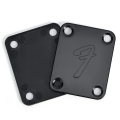 1Set 70S 4-Bolt Guitar Neck Plate Neckplate With Screws Reinforced Neck Handle Protector (Gold). 