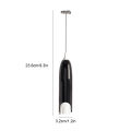 Mini Wireless Milk Foamer Electric Coffee Whisk Mixer Mixer Handheld Blender Egg Beater Frother Handle Stirrer Cappuccino Kitche. 