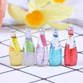 【Hottest Trends】 5Pcs 1/12 Miniature food mini fruit drink model for dollhouse kitchen toys ZH. 
