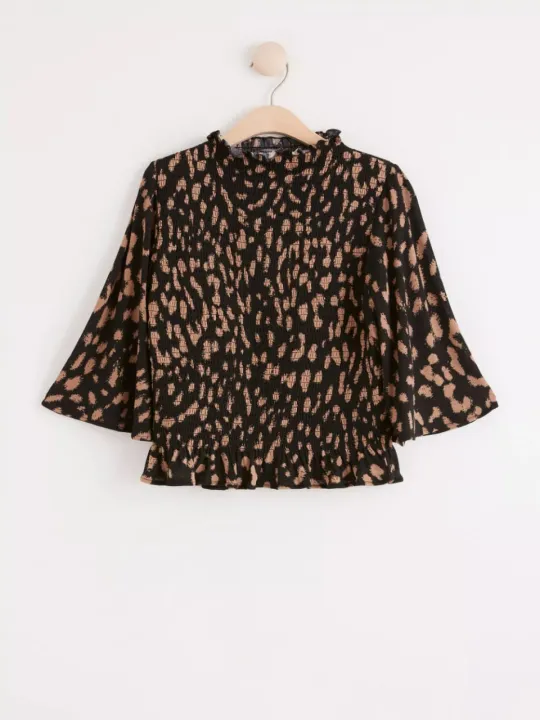 Smock%20Top%20Women's%20Casual%20V-Neck%20Long%20Sleeve%20Slim%20Fit%20Knitted%20Jumper%20in%20Black/White%20Size%20XS-XXL%20-%20Image%205