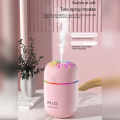 GC Colorful Mini Humidifier With 300ml Water Tank Usb Aroma Essential Oil Diffuser Colorful Night Light. 