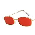 HAPTRON Small Rectangle Square Sunglasses Women Men Retro Red Yellow Sun Glasses Vintage Luxury Designer Brand oculos de sol. 