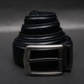 Zays Full-Grain Leather Belt For Men – Anti-Crack, Hand-Stitched, Cut-to-Fit with Luxury Box. 