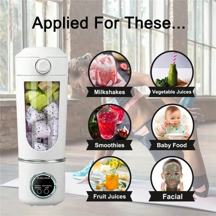 Portable%20Blender%20Blender%20for%20Shakes%20Smoothies%20700ML%2012-Blades%20Fast%20Mixing%202%20in%201%20Blender%20Personal%20Juicer%207.4V%20B%20-%20Image%208