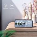 G50 Wireless Bluetooth Speaker With FM Radio Mini Portable Card Mirror Alarm Clock Sound Dual Alarm Clock Settings For All Phone.
